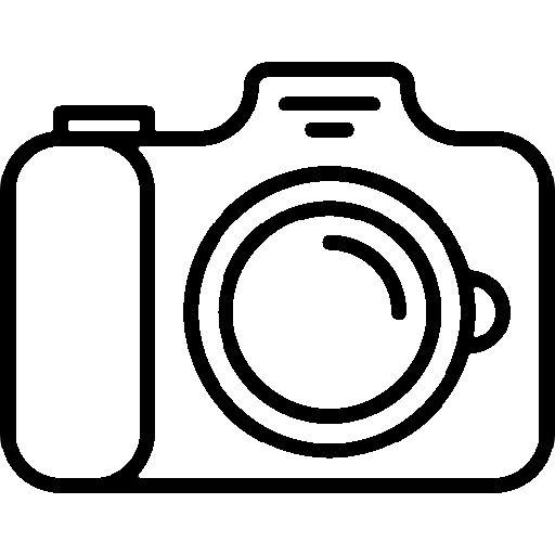 symbol of a photo or film camera