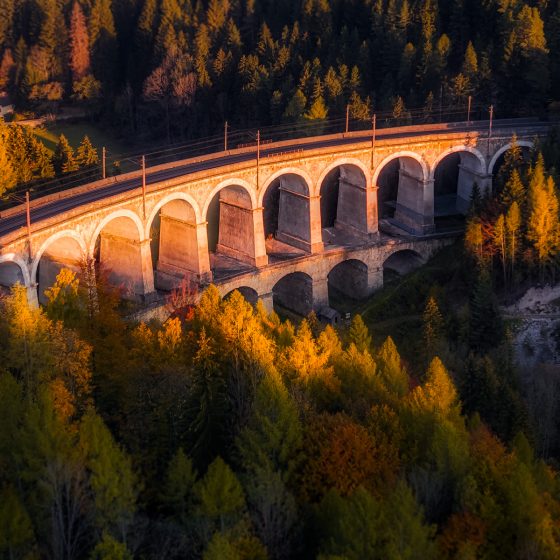 Kalterinne Viadukt, Austria - Photo by Award Winning Aerial Filmmaker Dronographer